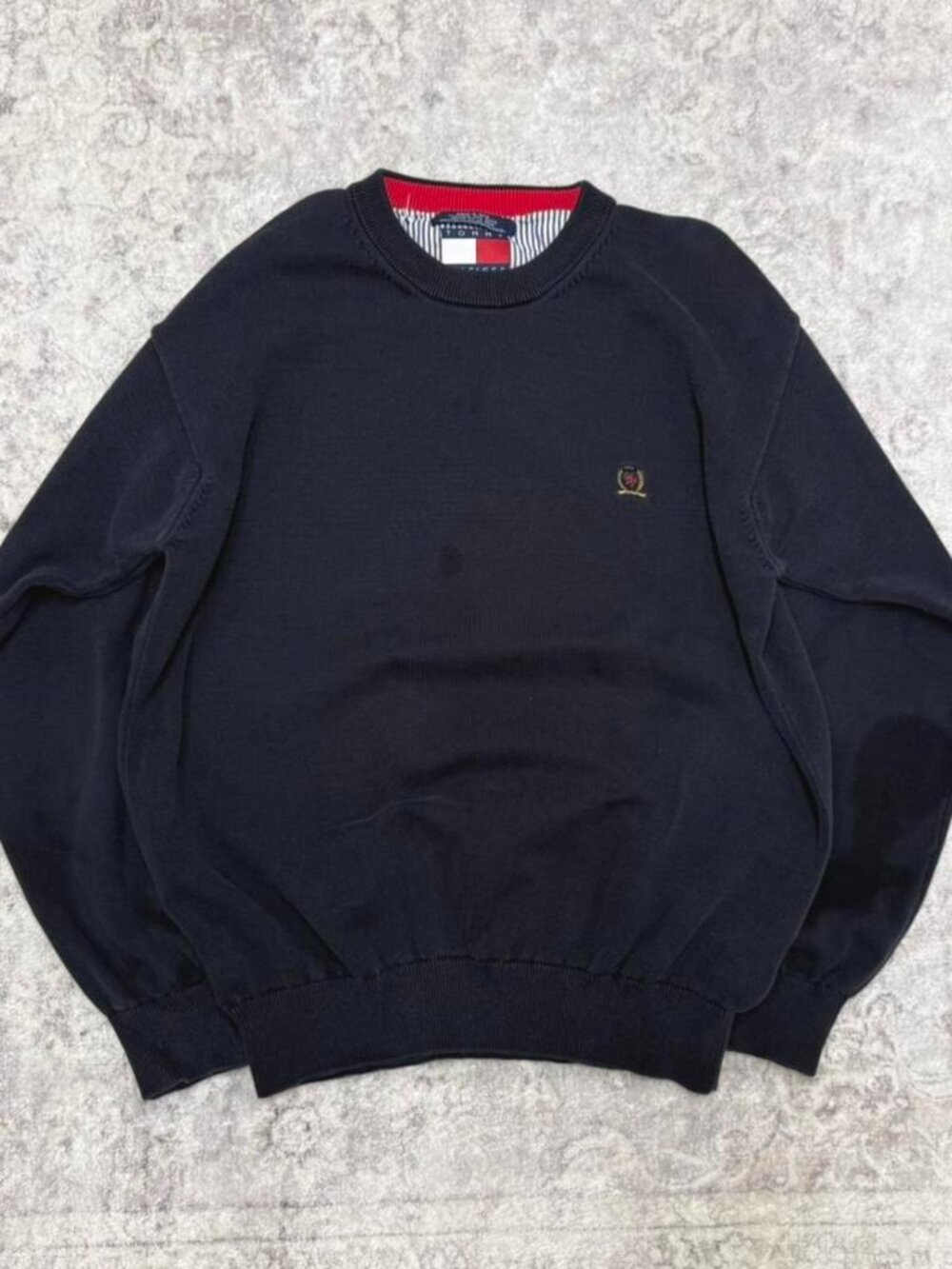 vintage knit Tommy Hilfiger crewneck sweater